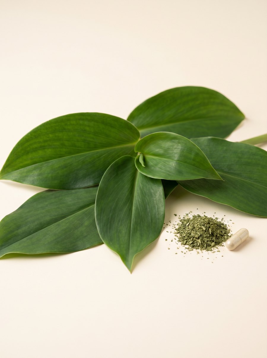 Insulin plant leaf (Costus igneus)