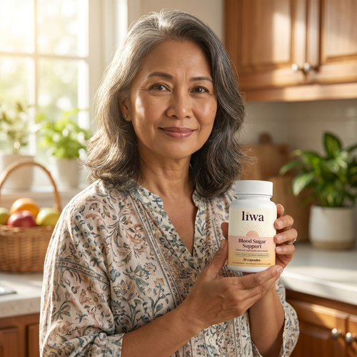 Natural Blood Sugar Support Capsules (With Real Insulin Plant Leaves)