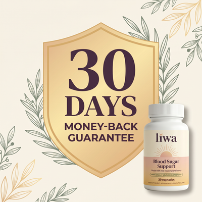 Natural Blood Sugar Support Capsules (With Real Insulin Plant Leaves)