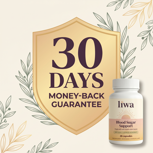 Natural Blood Sugar Support Capsules (With Real Insulin Plant Leaves)
