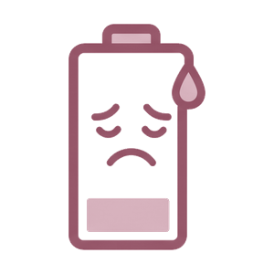 Low, sluggish energy